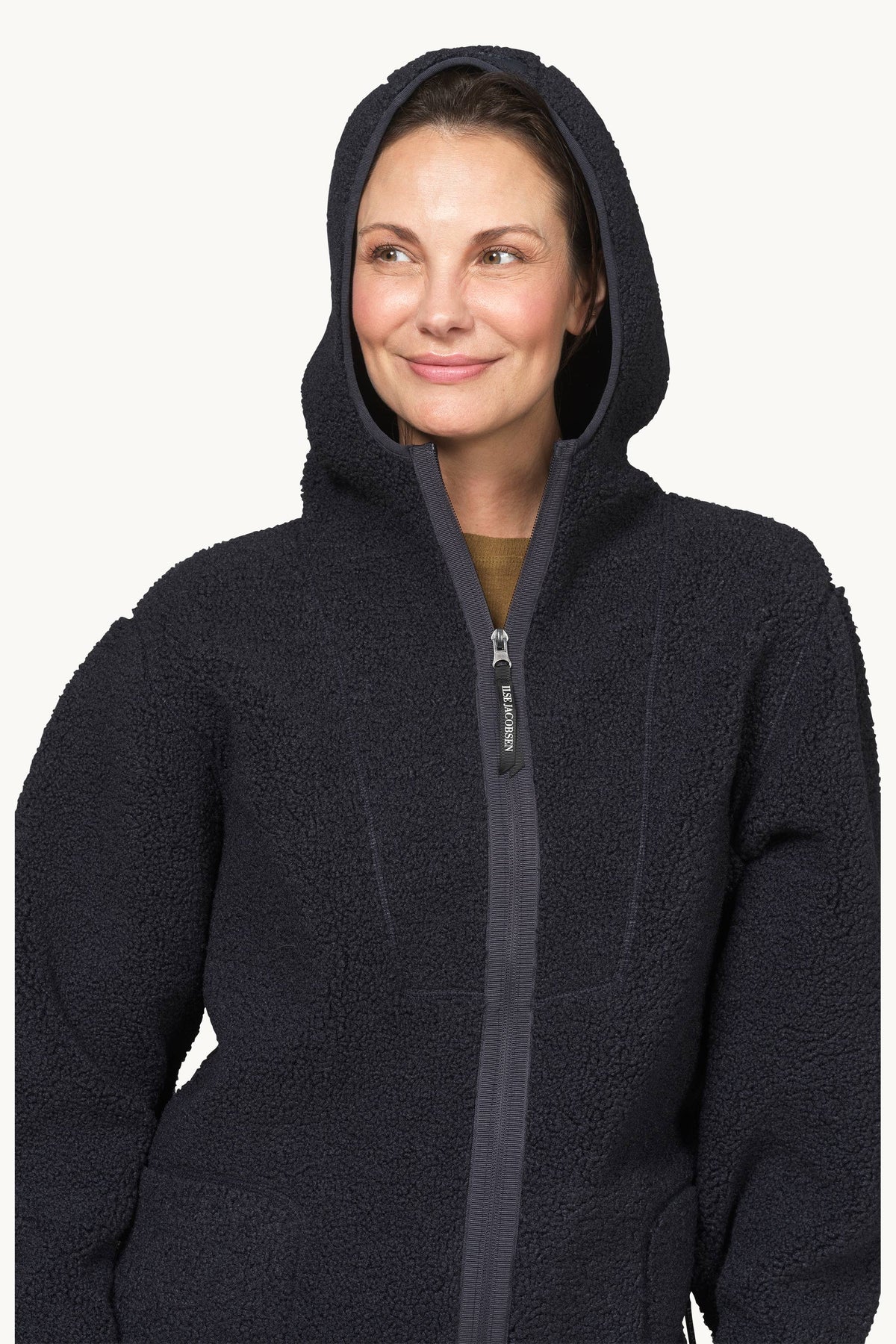 Fleece Jakke - Dark Indigo