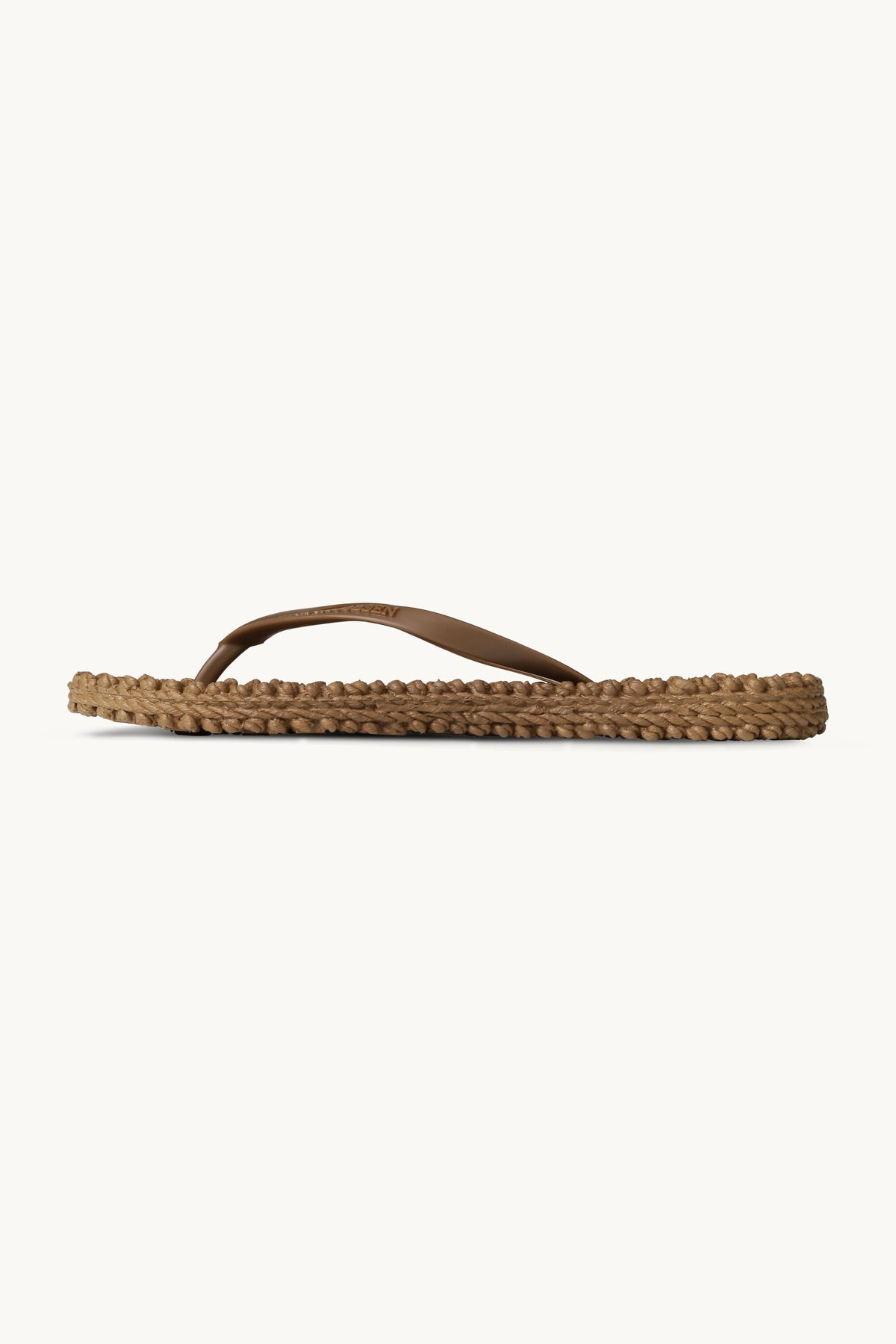 Flip Flops With Logo - Mocca