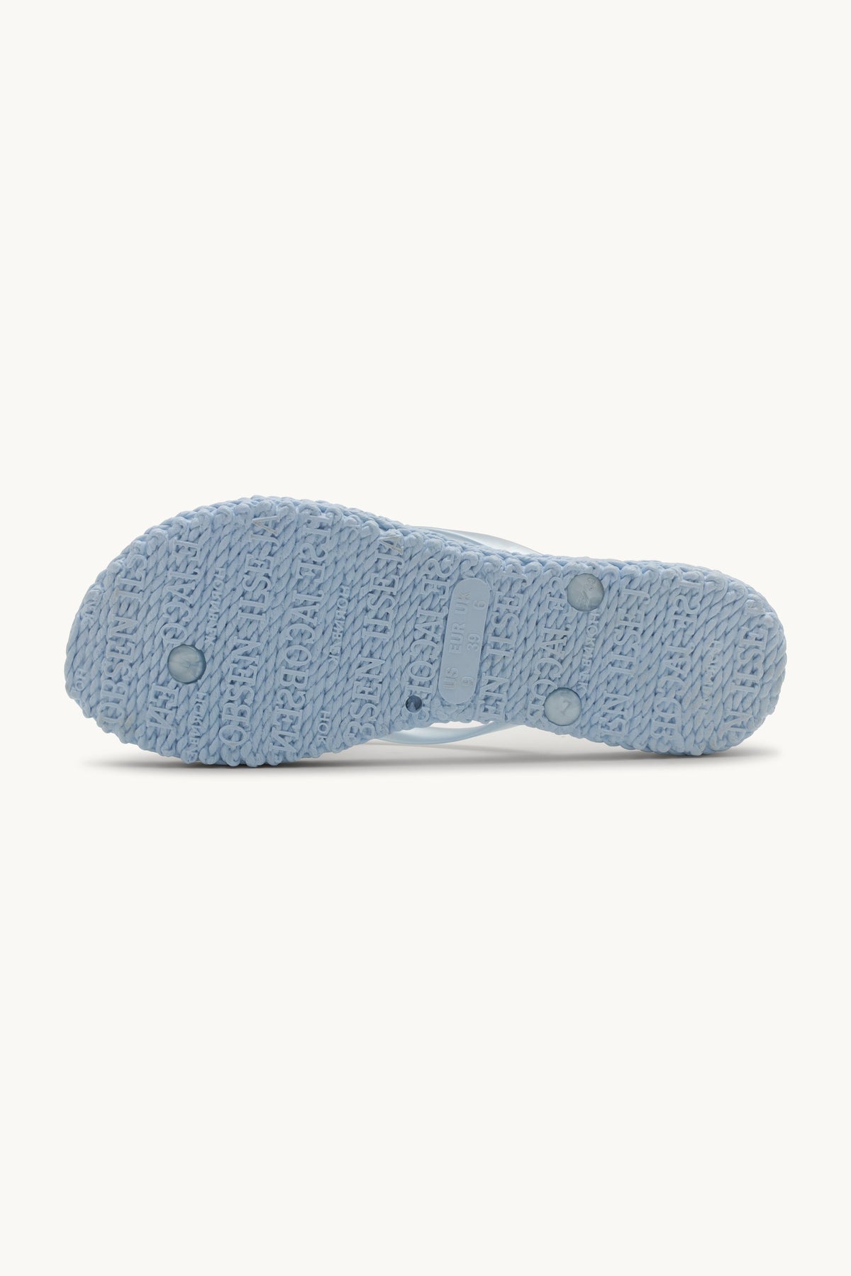 Flip Flops With Logo - Blue Bell
