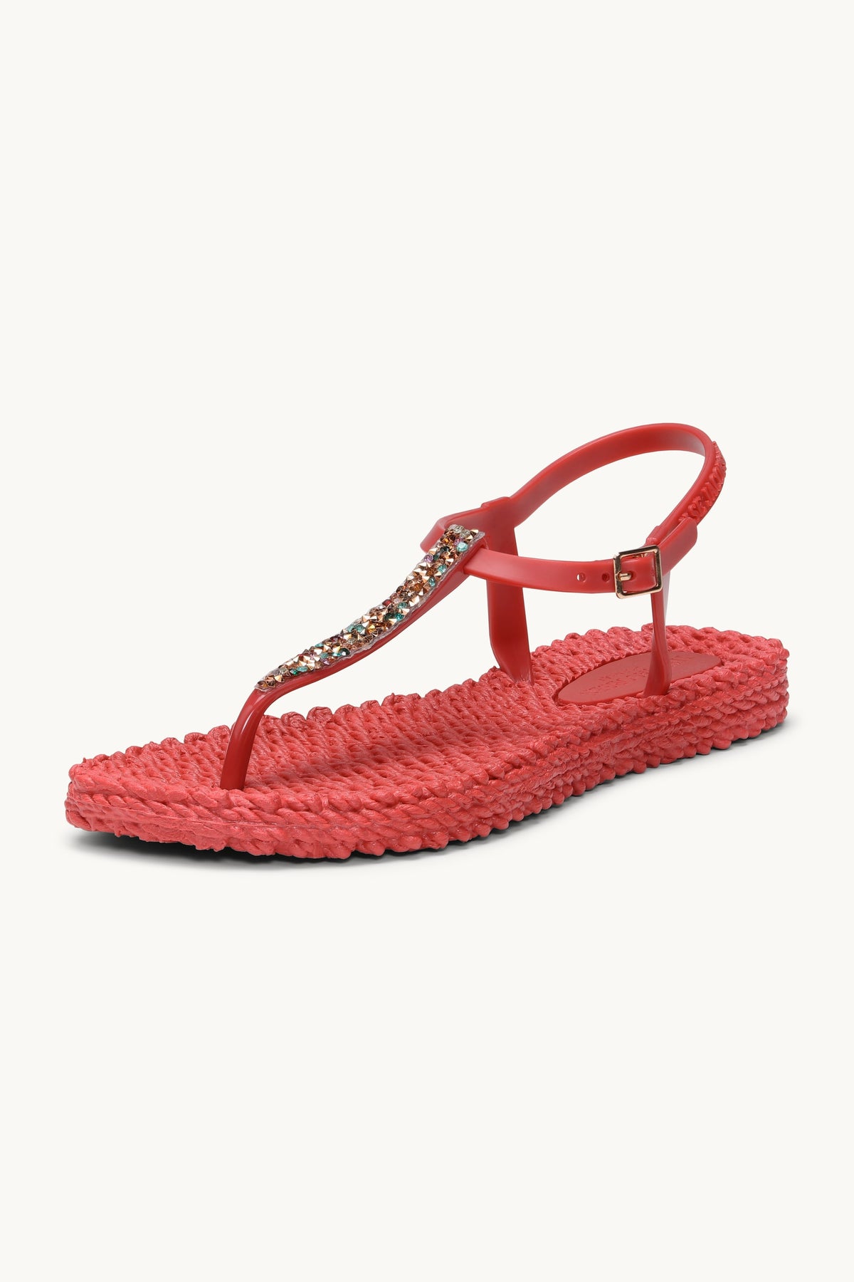 Flip Flops with Rhinestones - Baked Apple