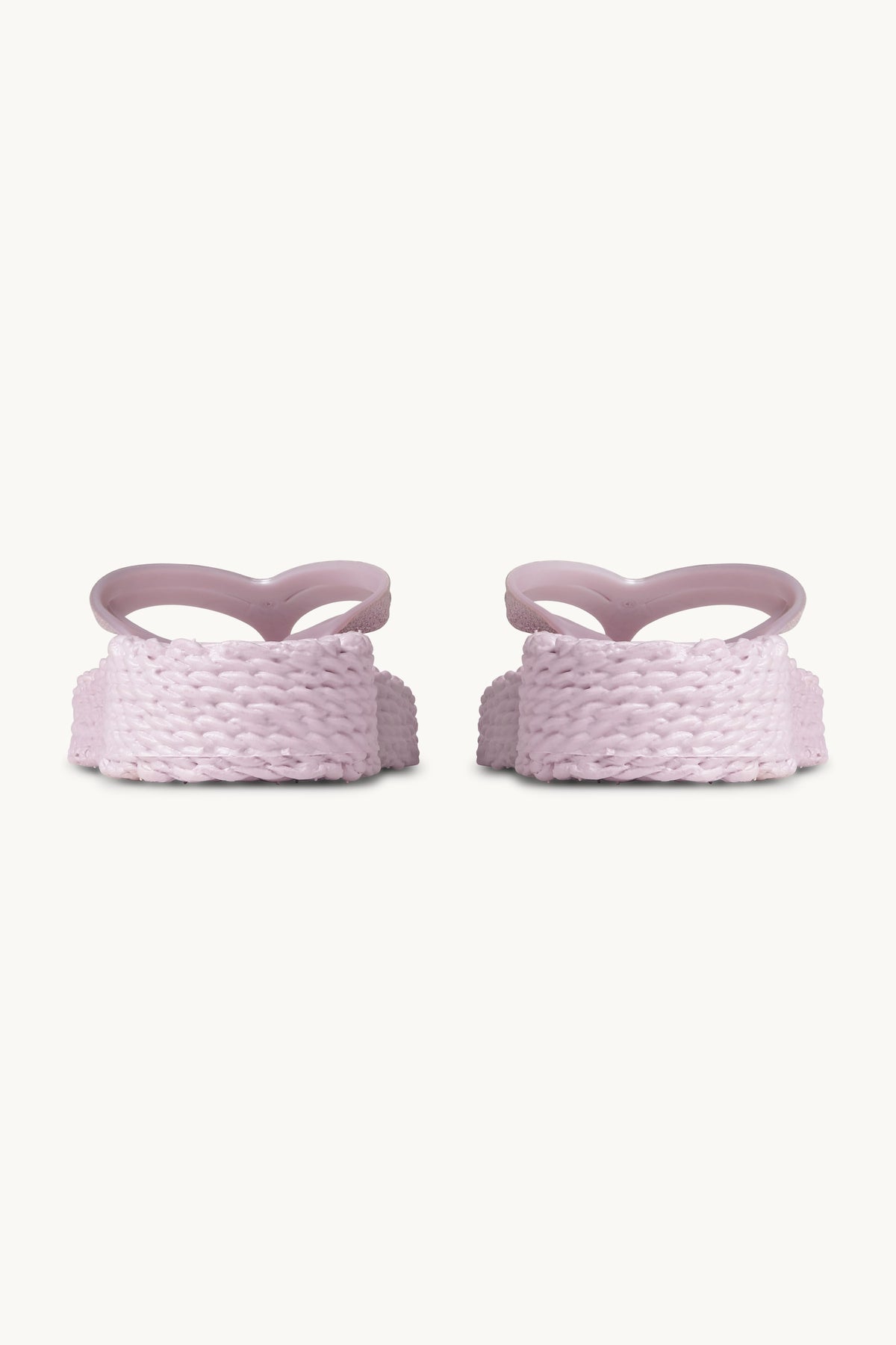 Platform Klipklapper Glitter - Mauve Shadows