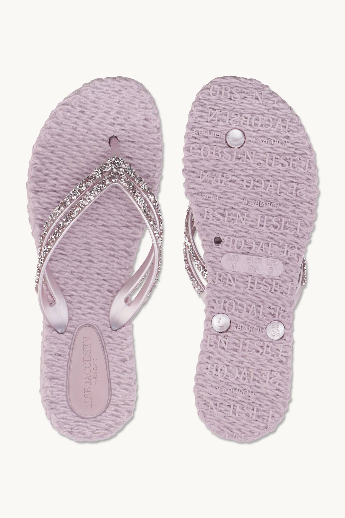 Platform Klipklapper Glimmersten - Mauve Shadows