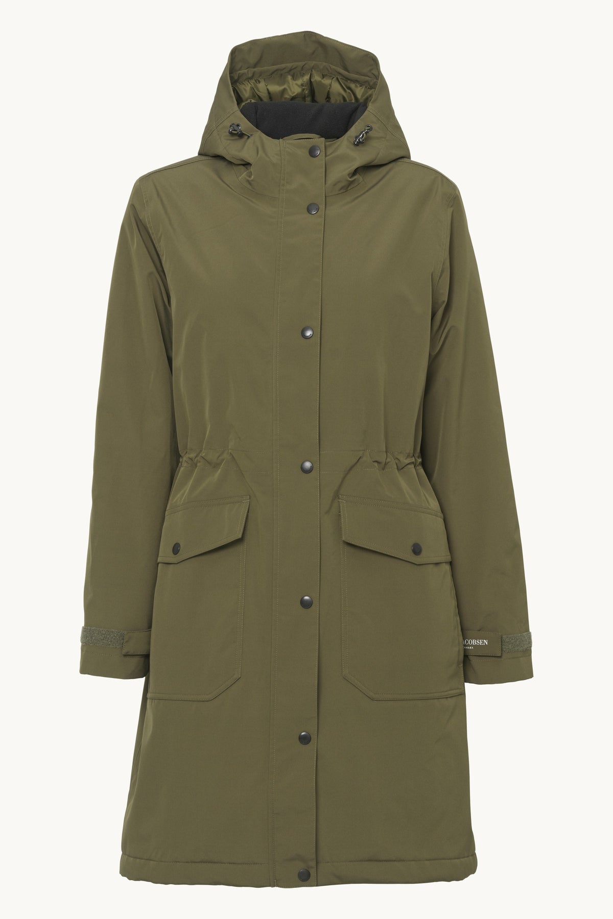Softshell Regnfrakke - Dark Olive