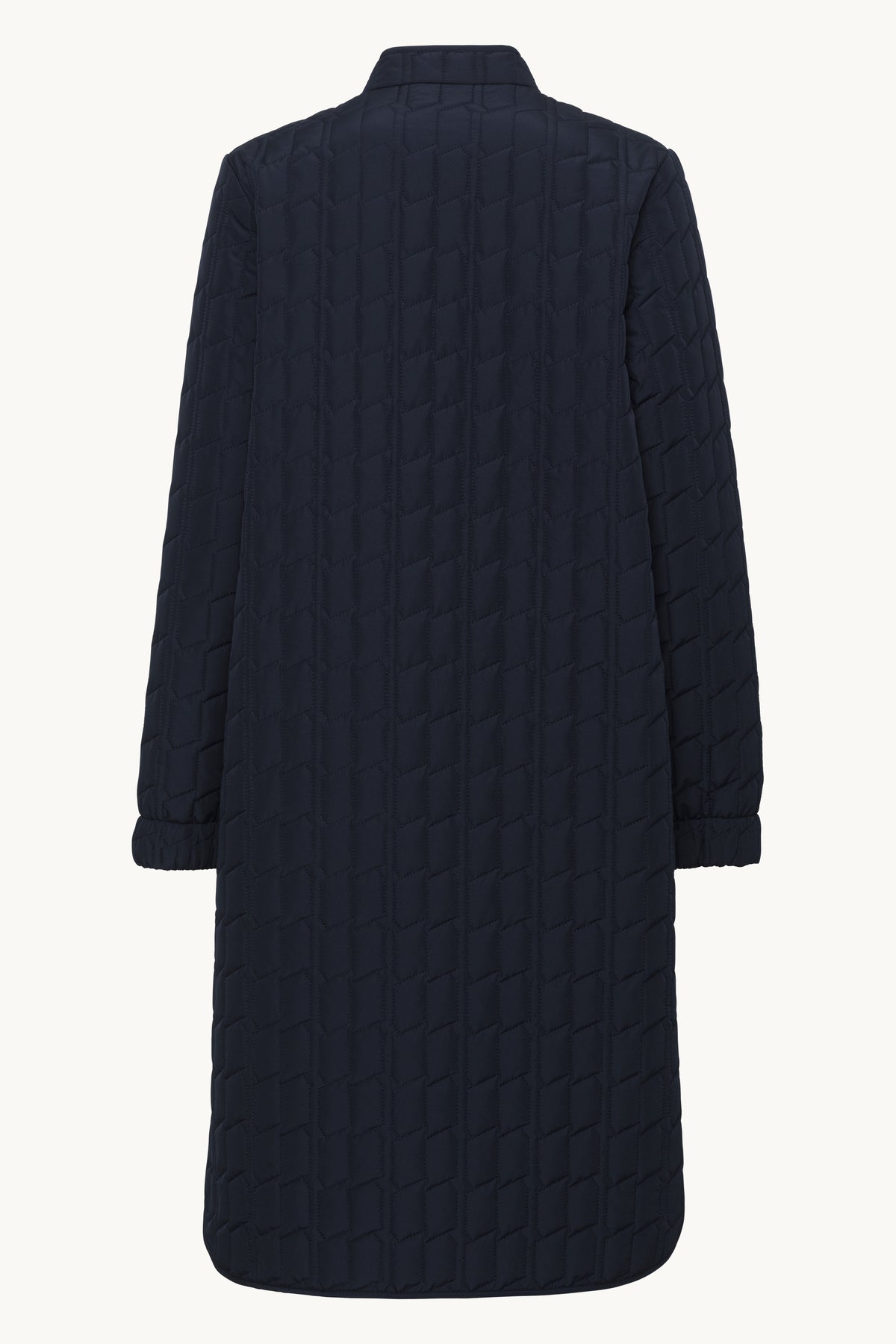 Quiltet Frakke - Dark Indigo