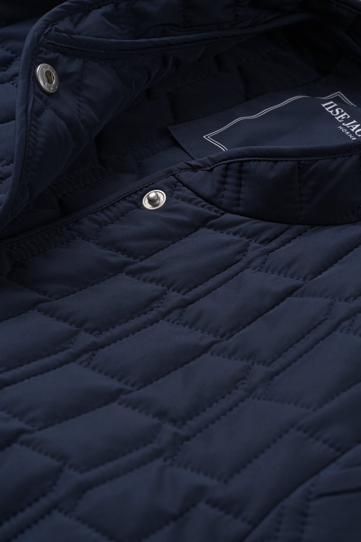 Quiltet Frakke - Dark Indigo