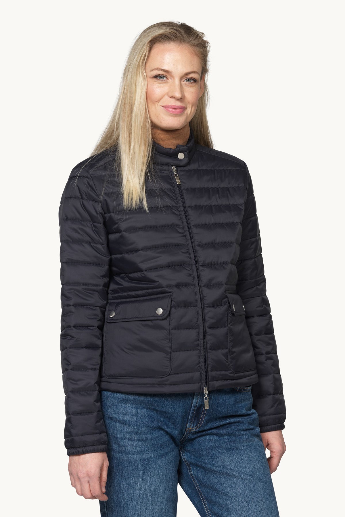 Quiltet Jakke - Dark Indigo