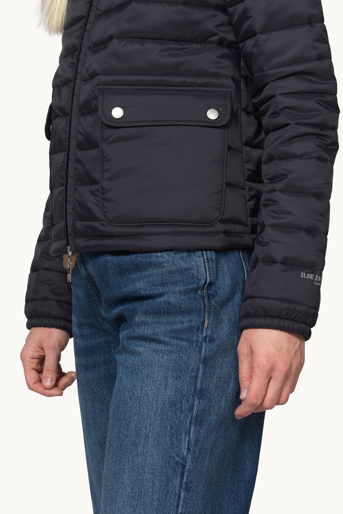 Quiltet Jakke - Dark Indigo