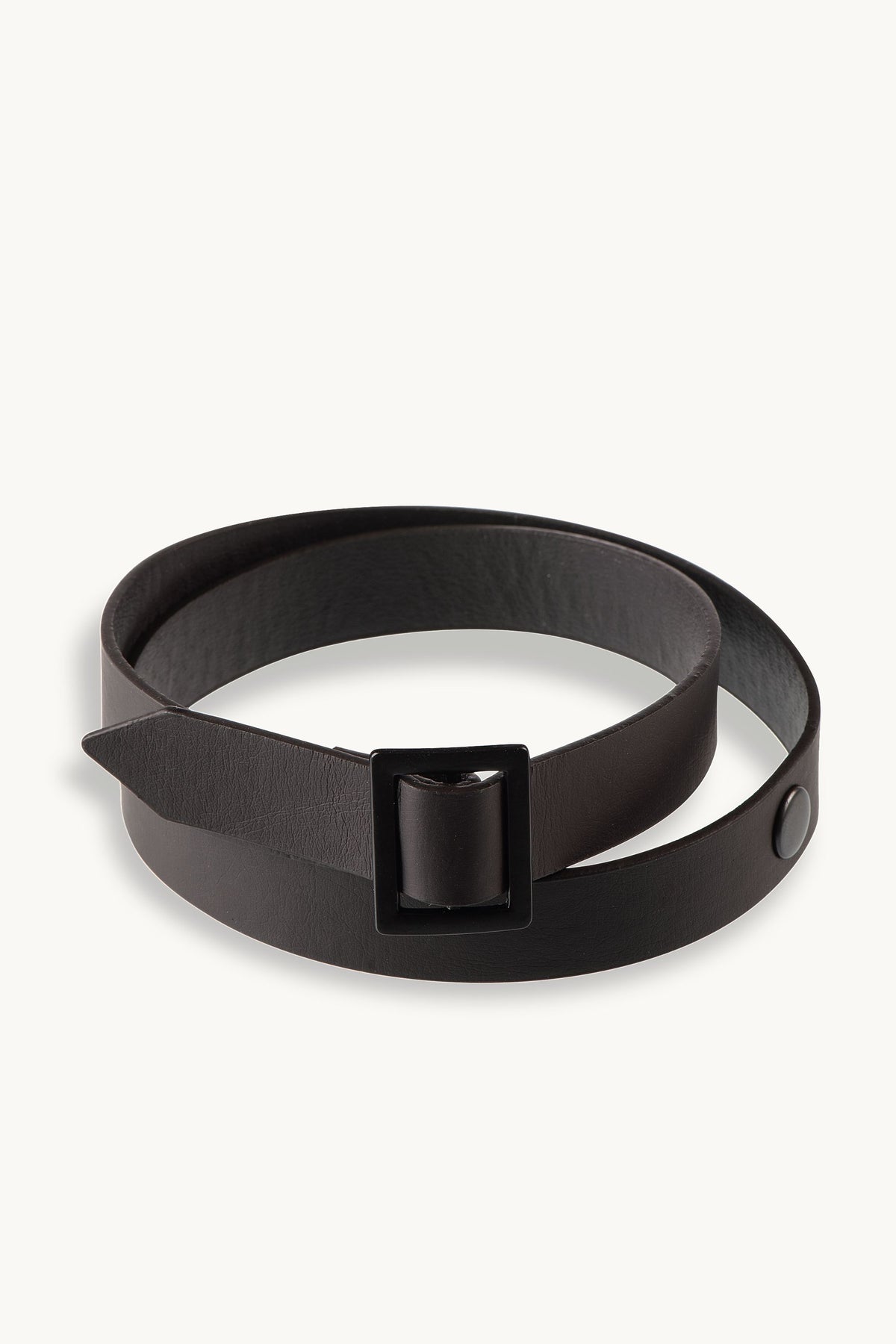 Neck Strap - Brown Black Oxidized