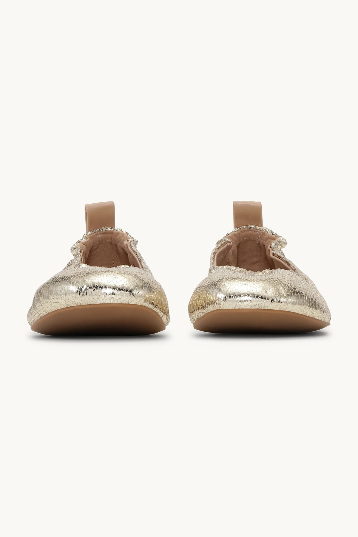Ballarina Metallic - Platin Taupe