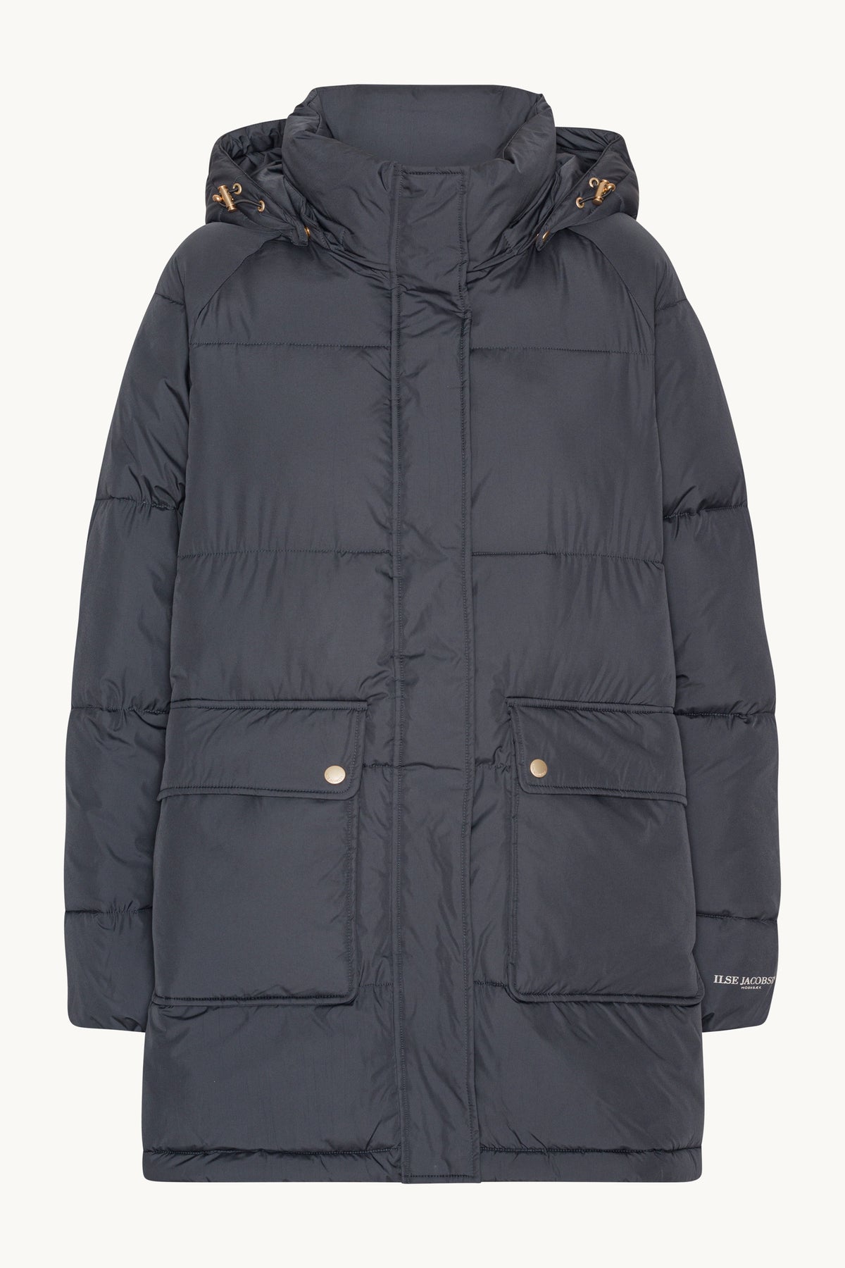 Oversized Padded Coat - Ombre Blue