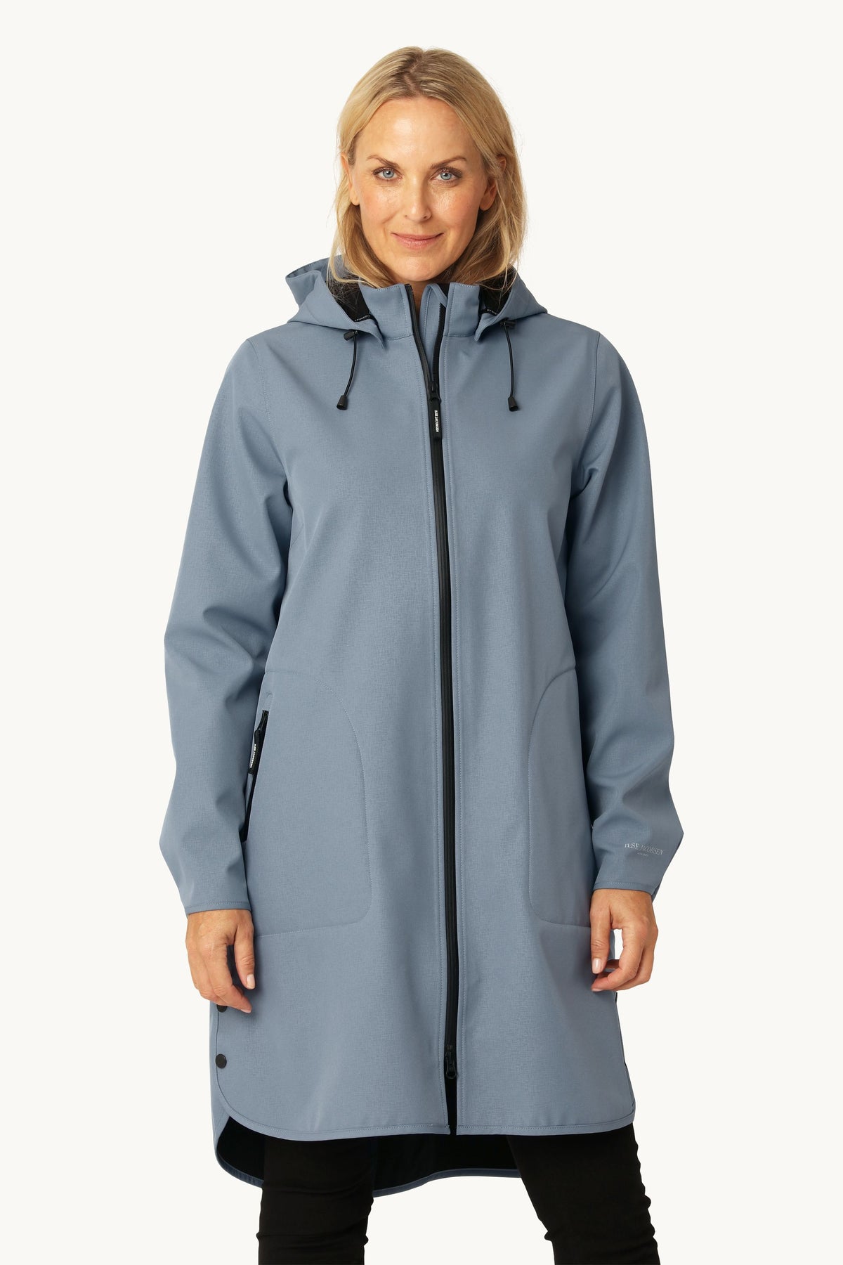Softshell Regnjakke A-form - Grey Blue
