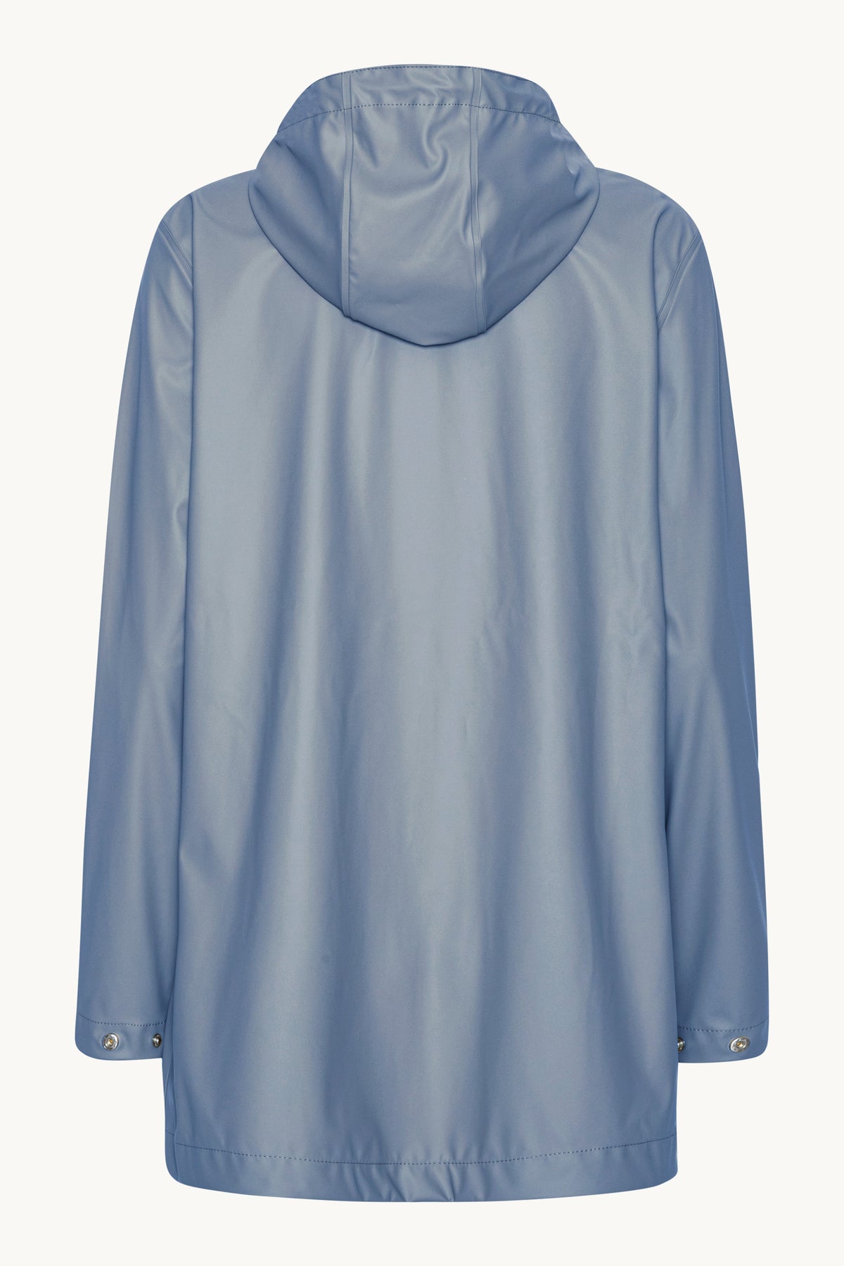 Kort Regnjakke - Grey Blue