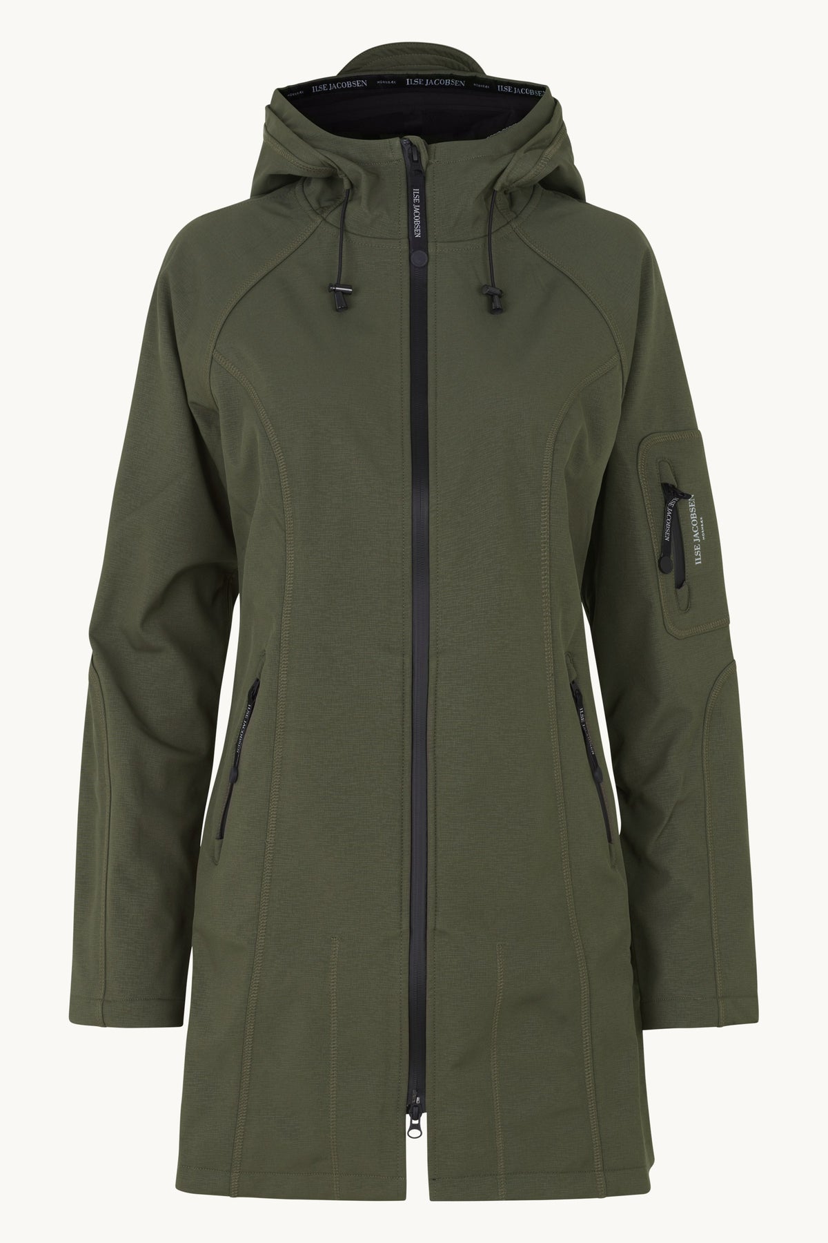 Softshell Regnjakke - Army