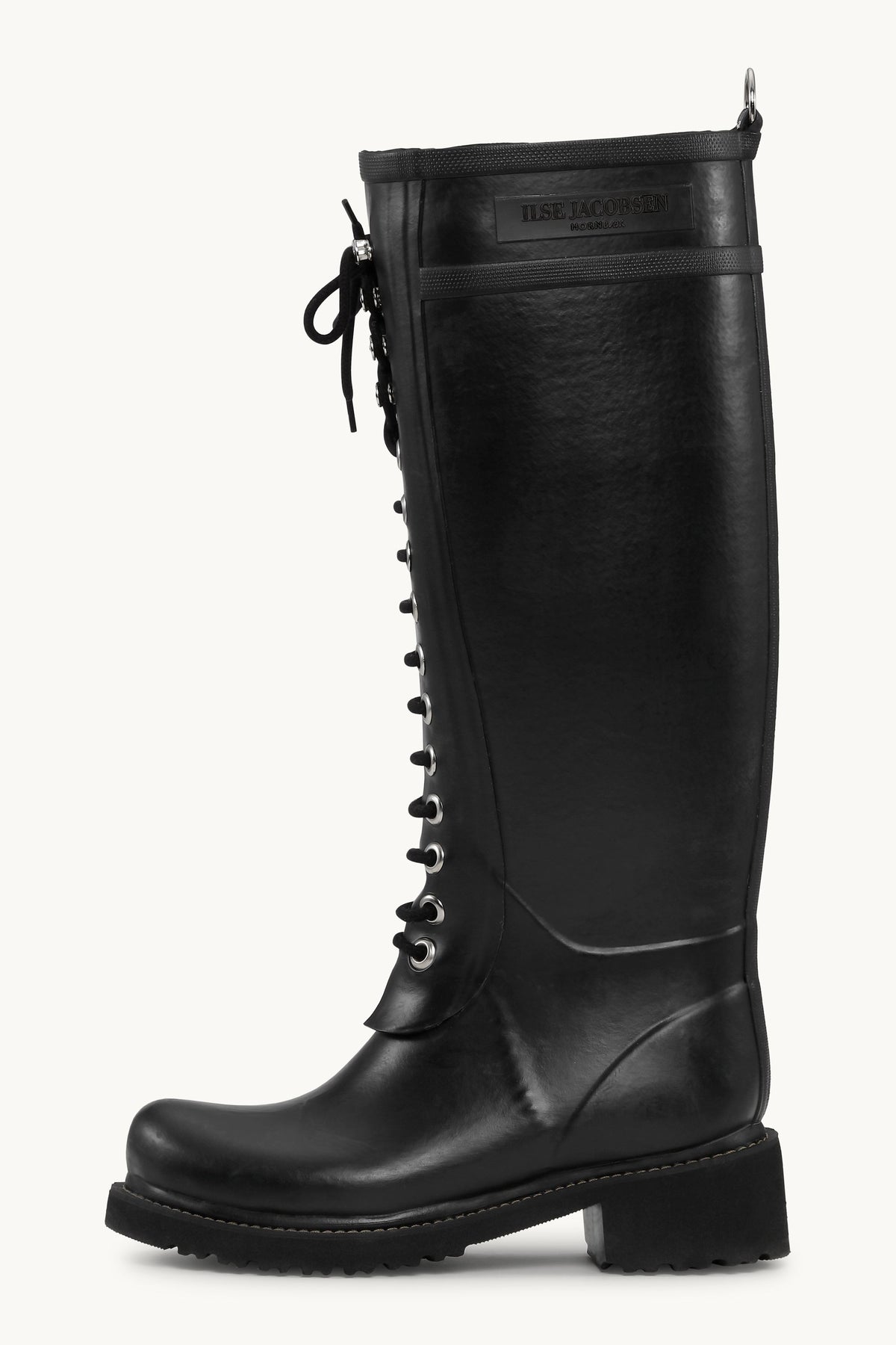 Long Rubber Boots - Black Black