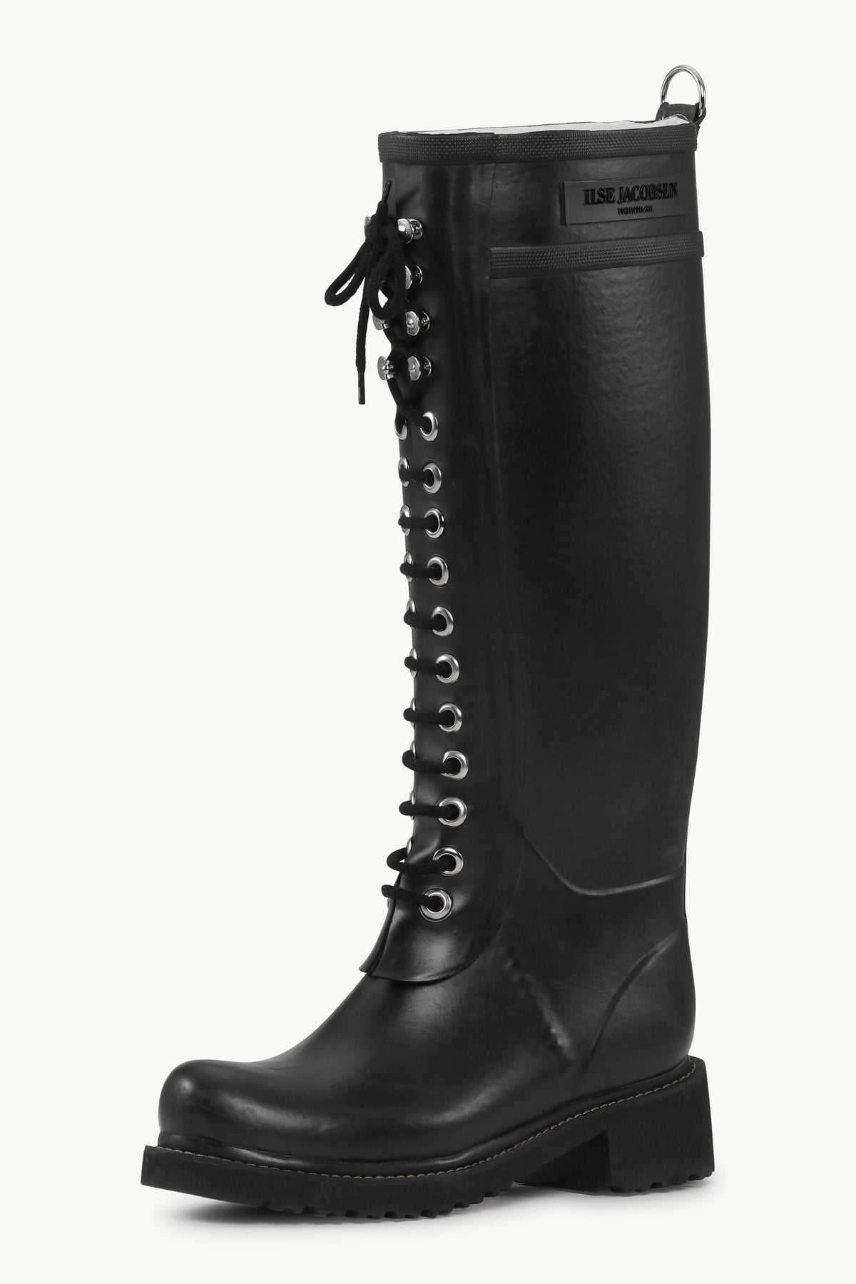 Long Rubber Boots - Black Black