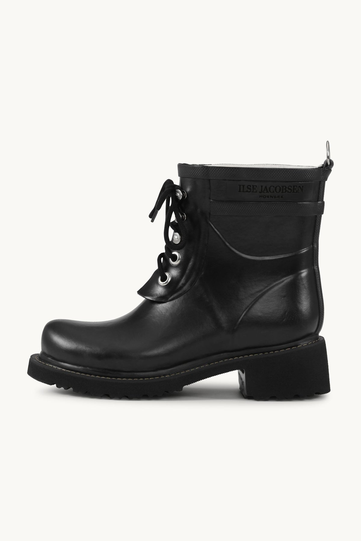 Short Rubber Boots - Black Black