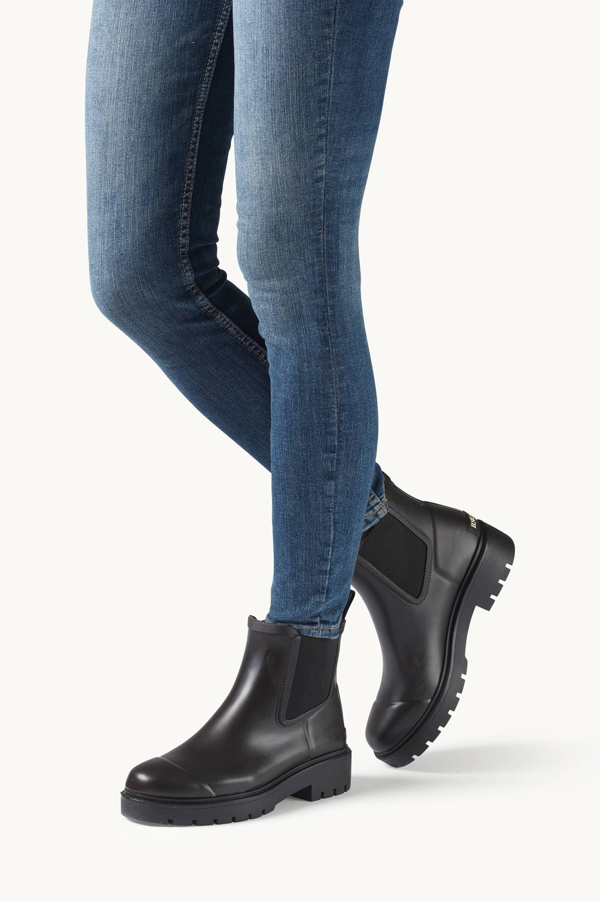 Chelsea Gummistøvler - Brown Black