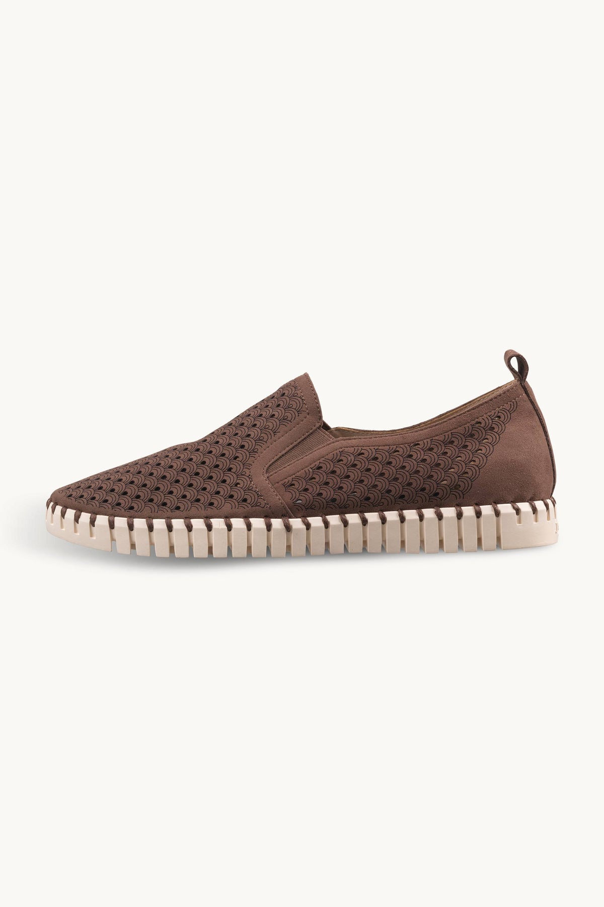 Komfortable Herresko - Brown Pearled Ivory