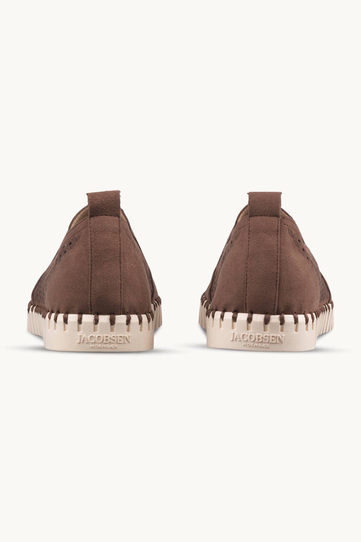 Komfortable Herresko - Brown Pearled Ivory