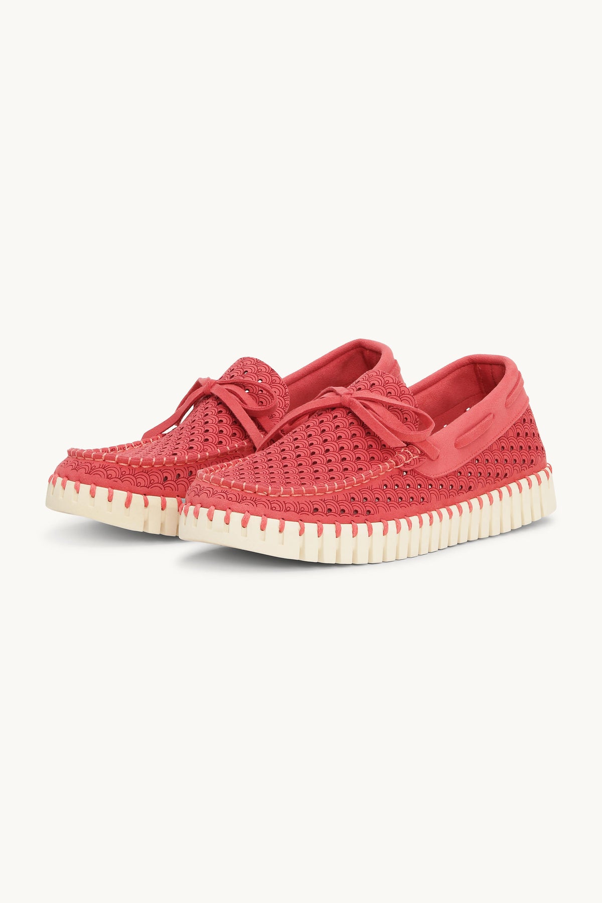Tulip Sailor Shoe - Baked Apple Pearled Ivory
