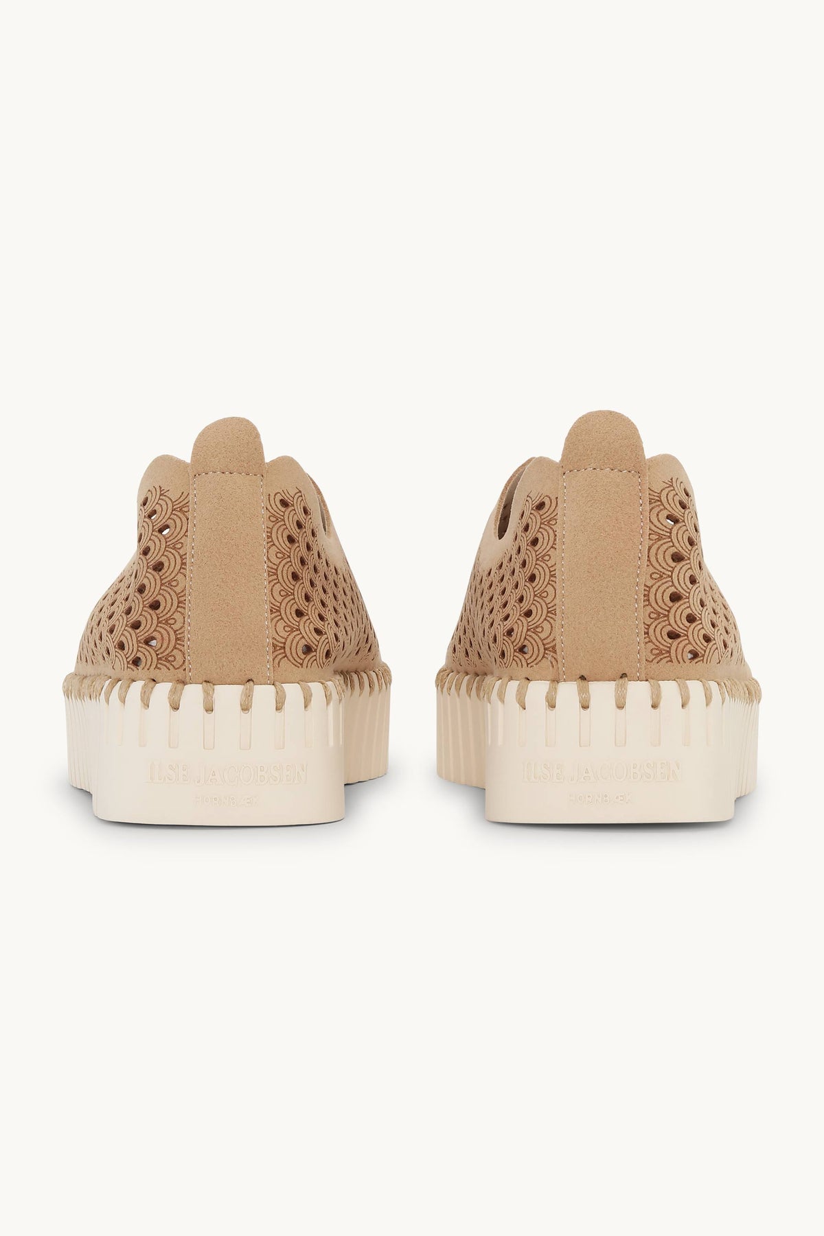 Platform Tulip Sko - Latte