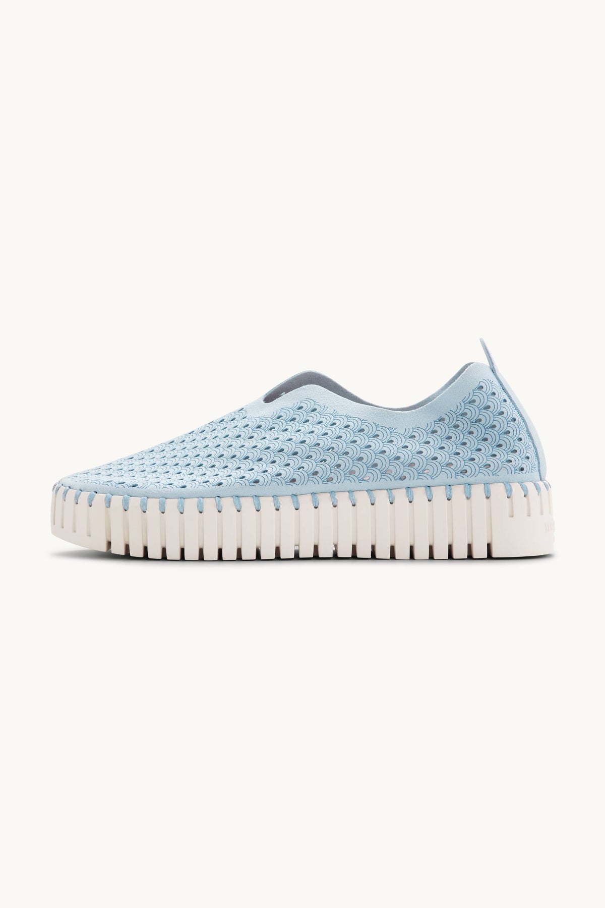 Platform Tulip Sko - Ash Blue
