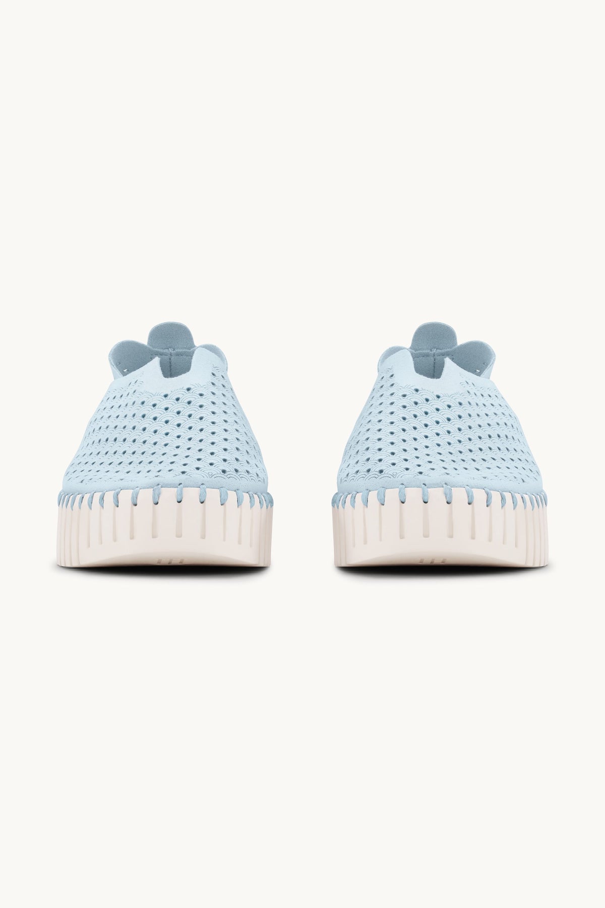 Platform Tulip Sko - Ash Blue