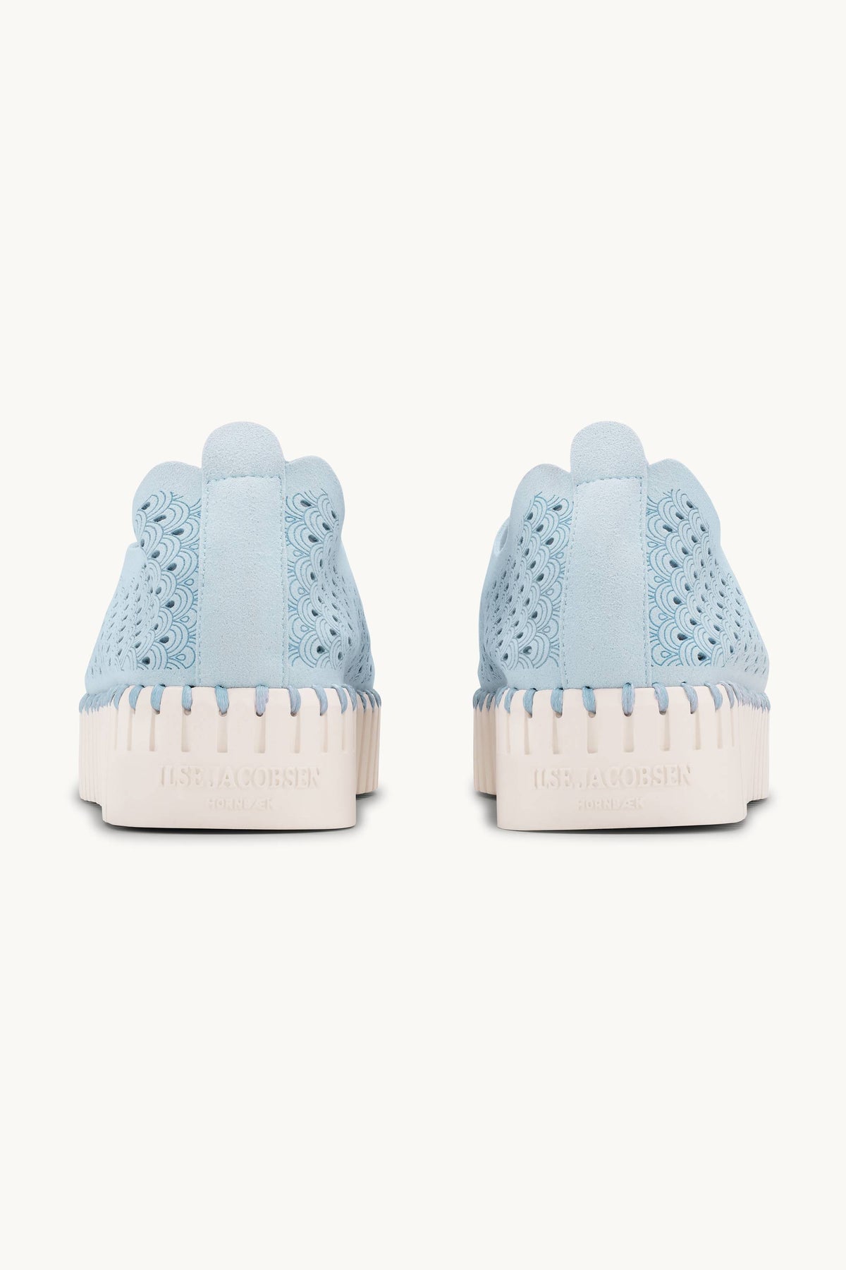 Platform Tulip Sko - Ash Blue