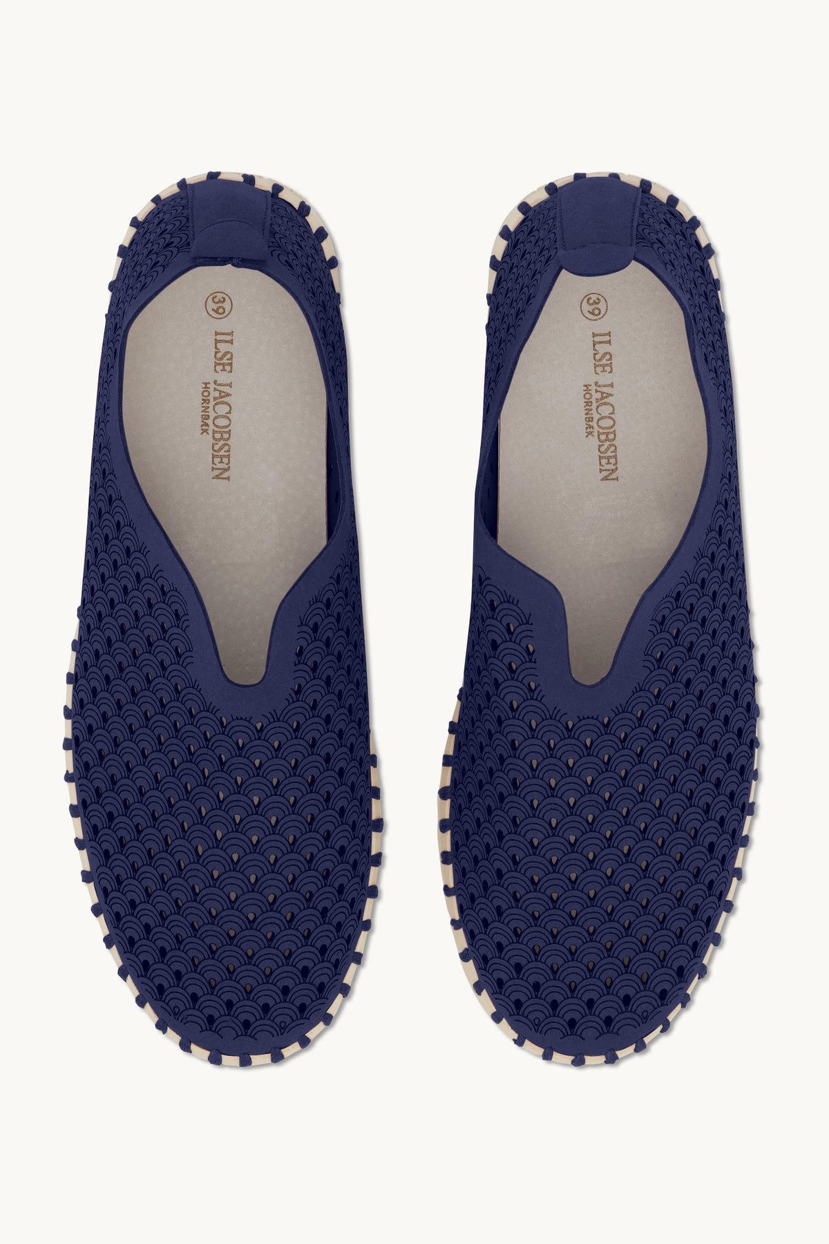Platform Tulip Sko - Dark Indigo