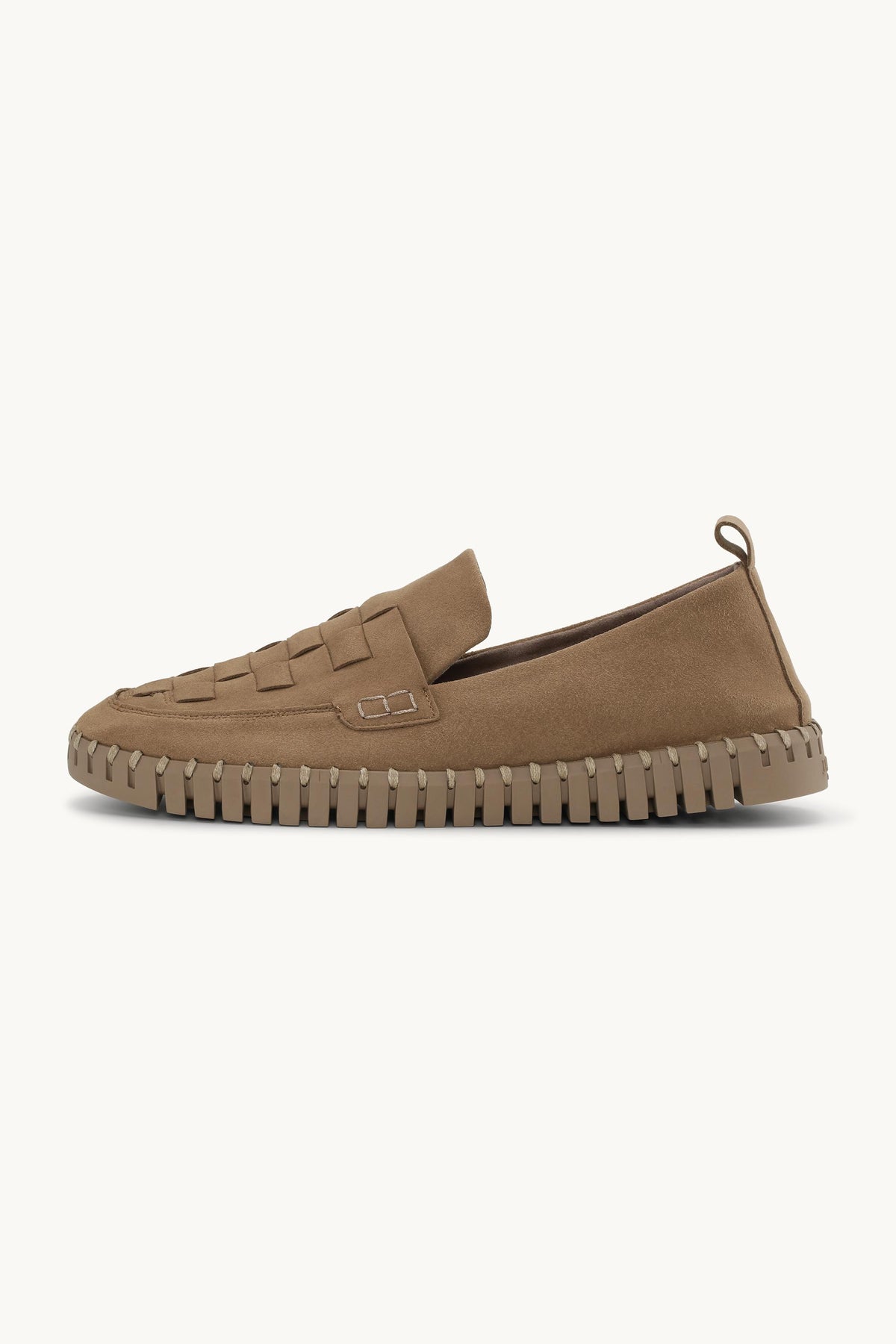 Tulip Braided Loafer - Mocca Mocca