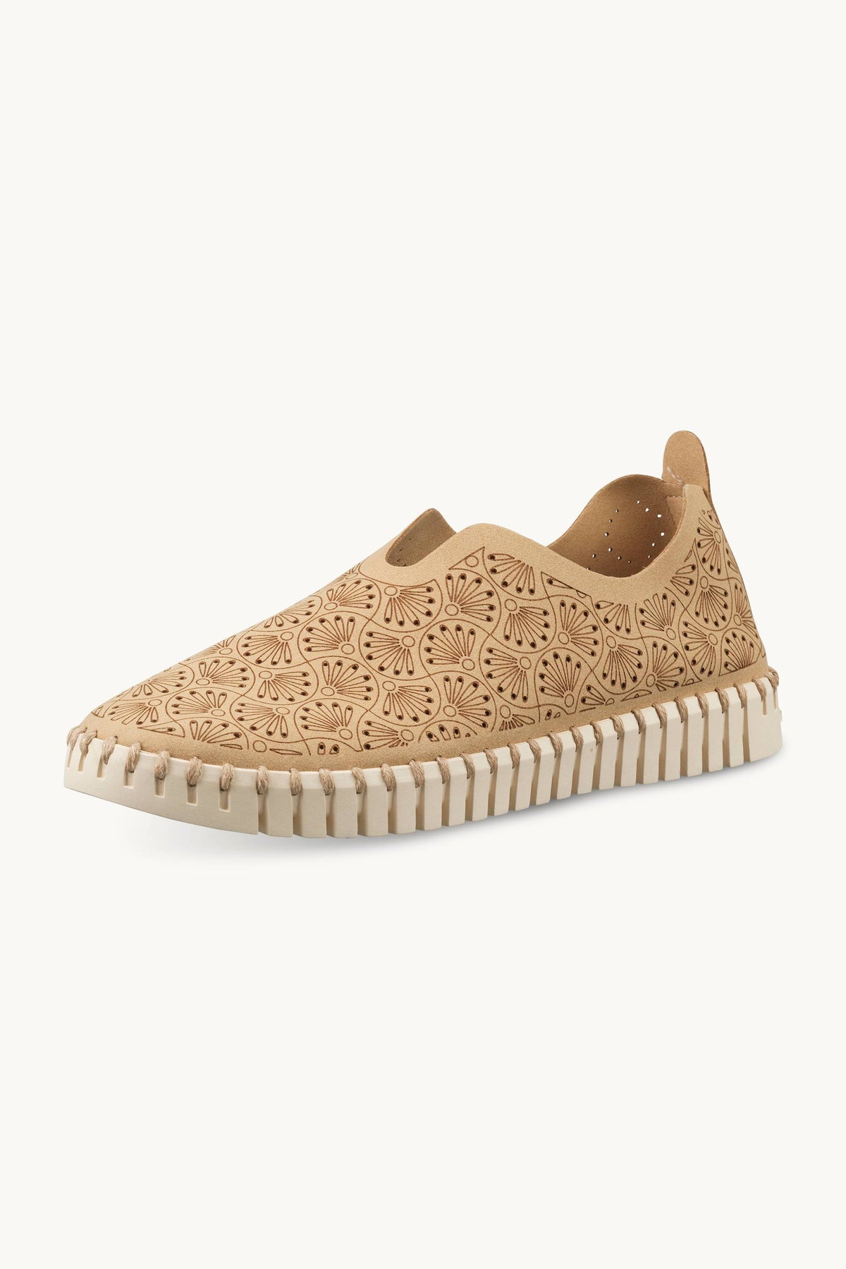 Tulip Organic Flat - Latte Pearled Ivory