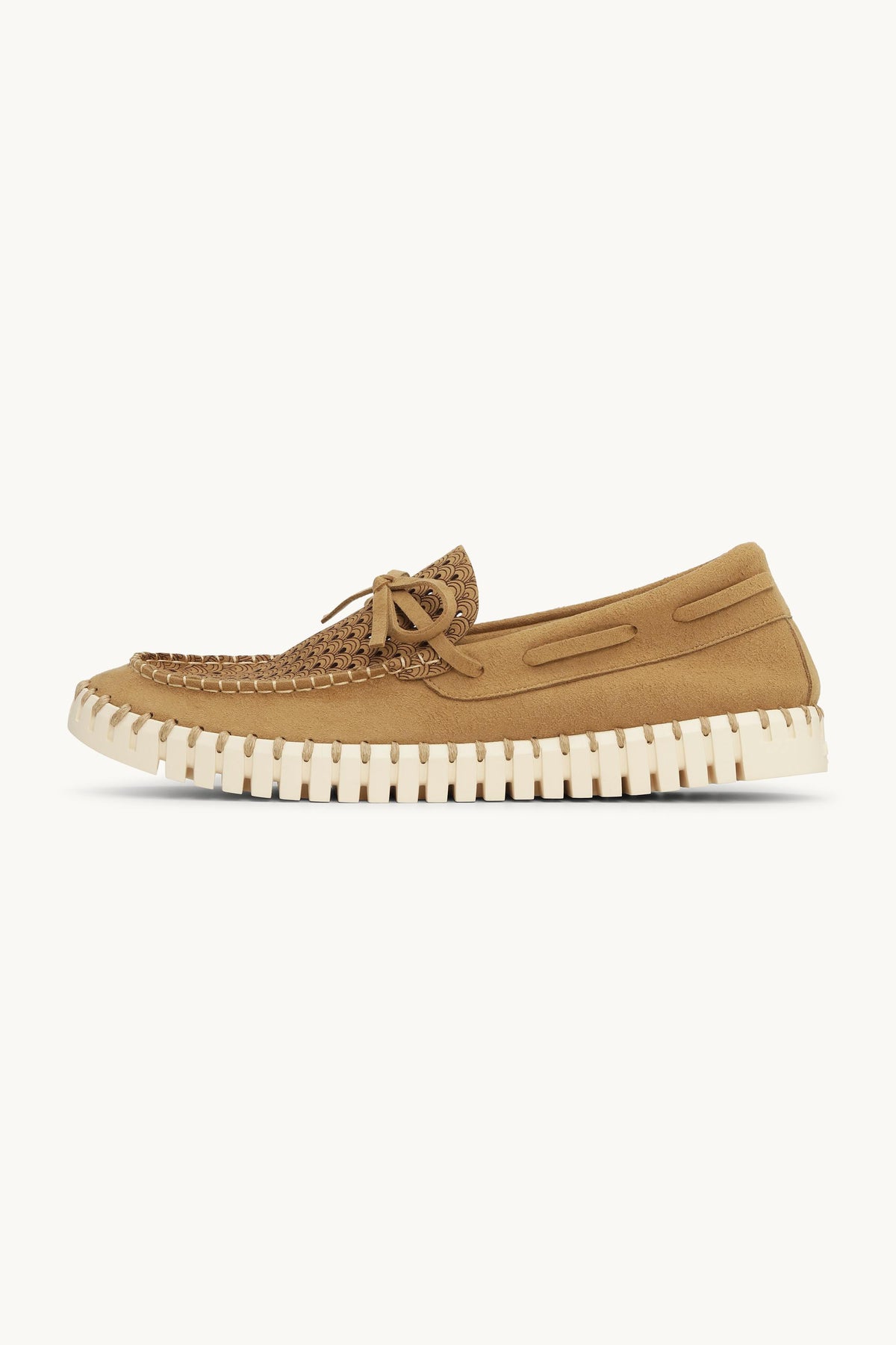 Tulip Sailor Shoe for Men - Goldy Pearled Ivory