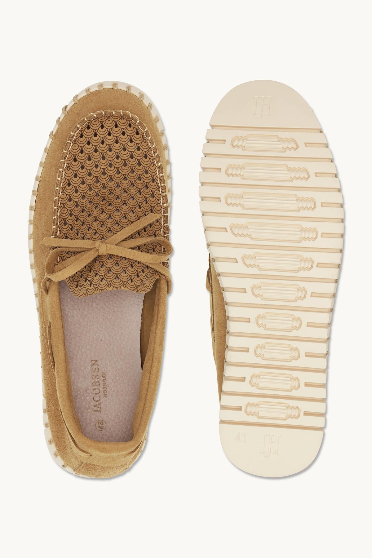 Tulip Sailor Shoe for Men - Goldy Pearled Ivory
