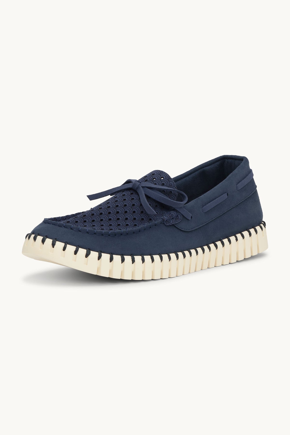 Tulip Sailor Shoe for Men - Ensign Blue Pearled Ivory