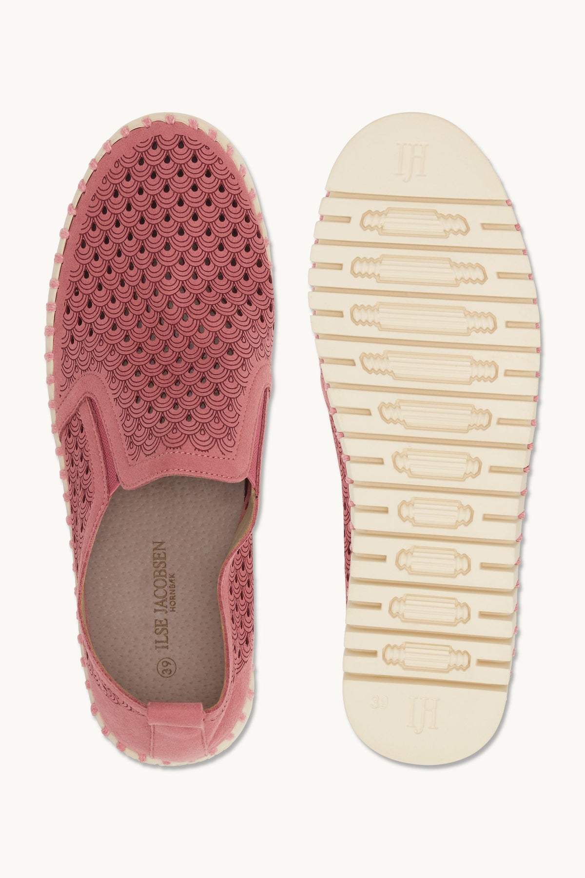 Tulip Flats - Rouge Pearled Ivory
