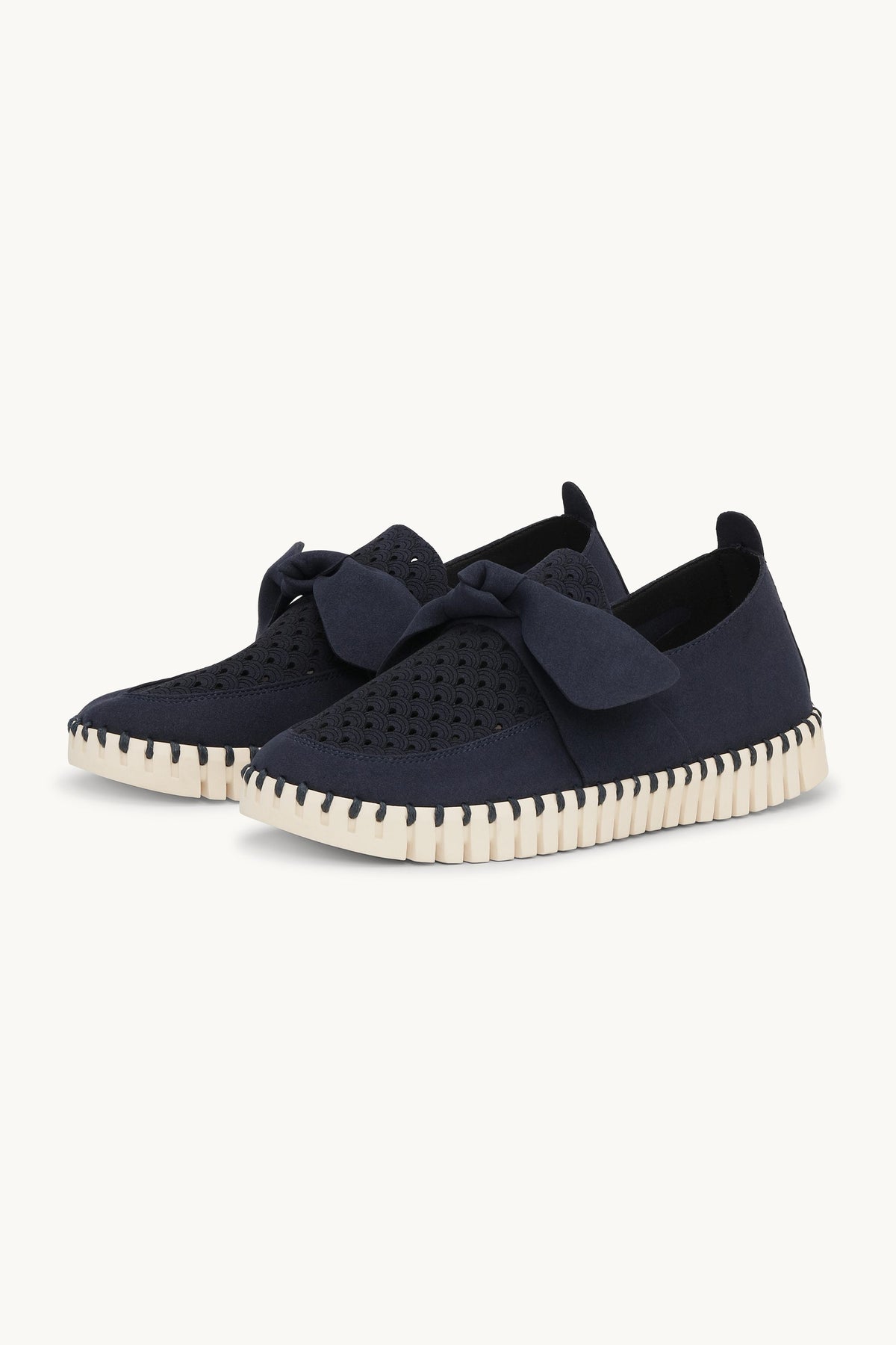 Tulip Loafer - Dark Indigo Pearled Ivory