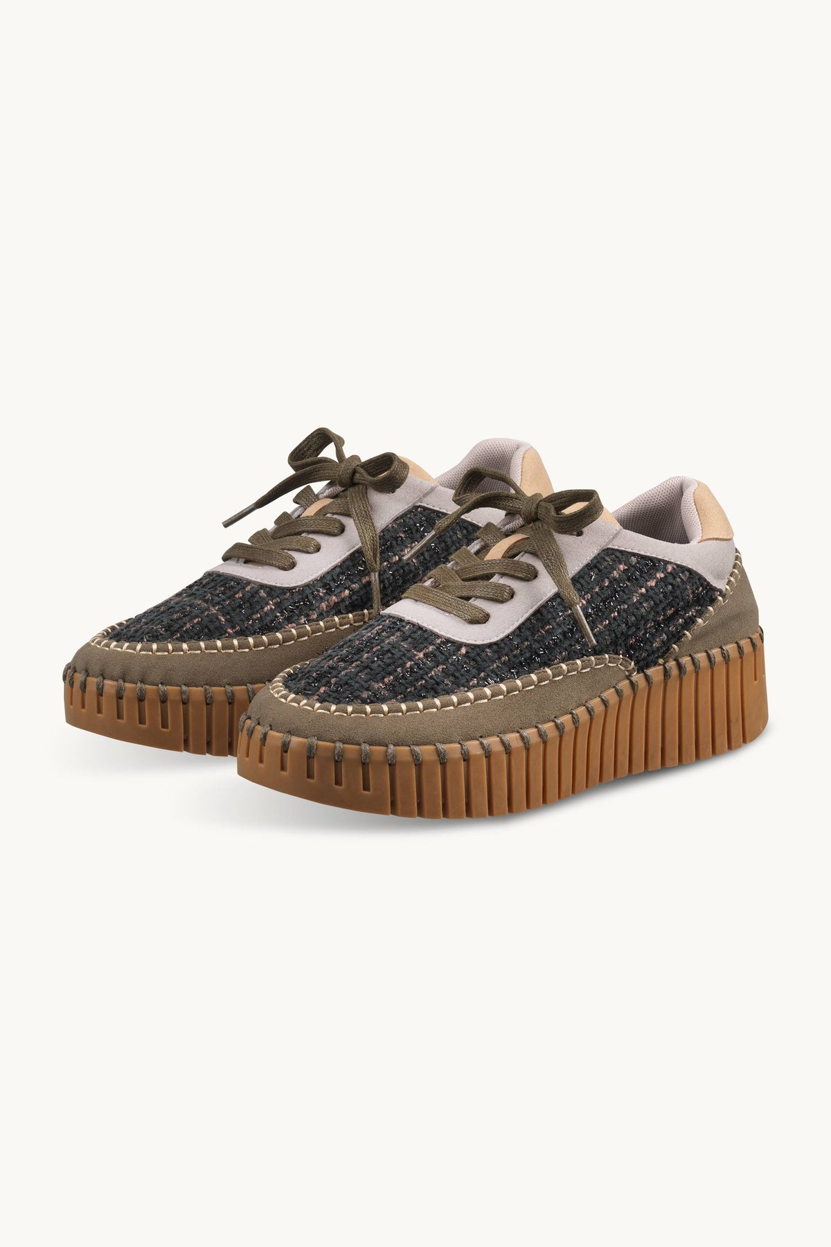 Tulip Sneaker - Deep Olive Mocca
