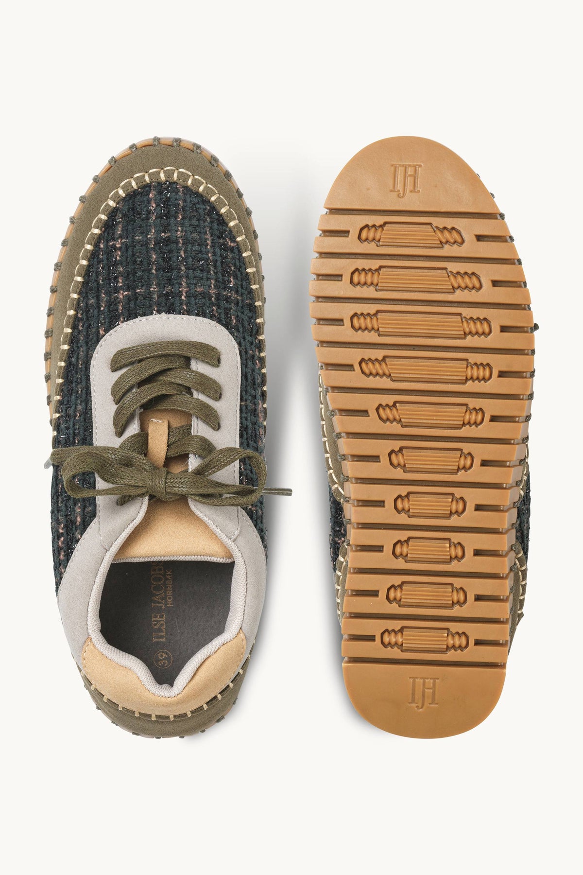Tulip Sneaker - Deep Olive Mocca