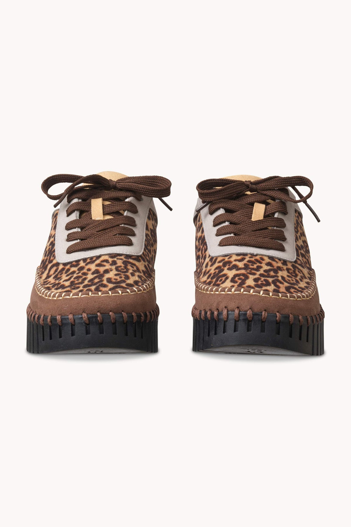 Tulip Sneakers - Brown Black