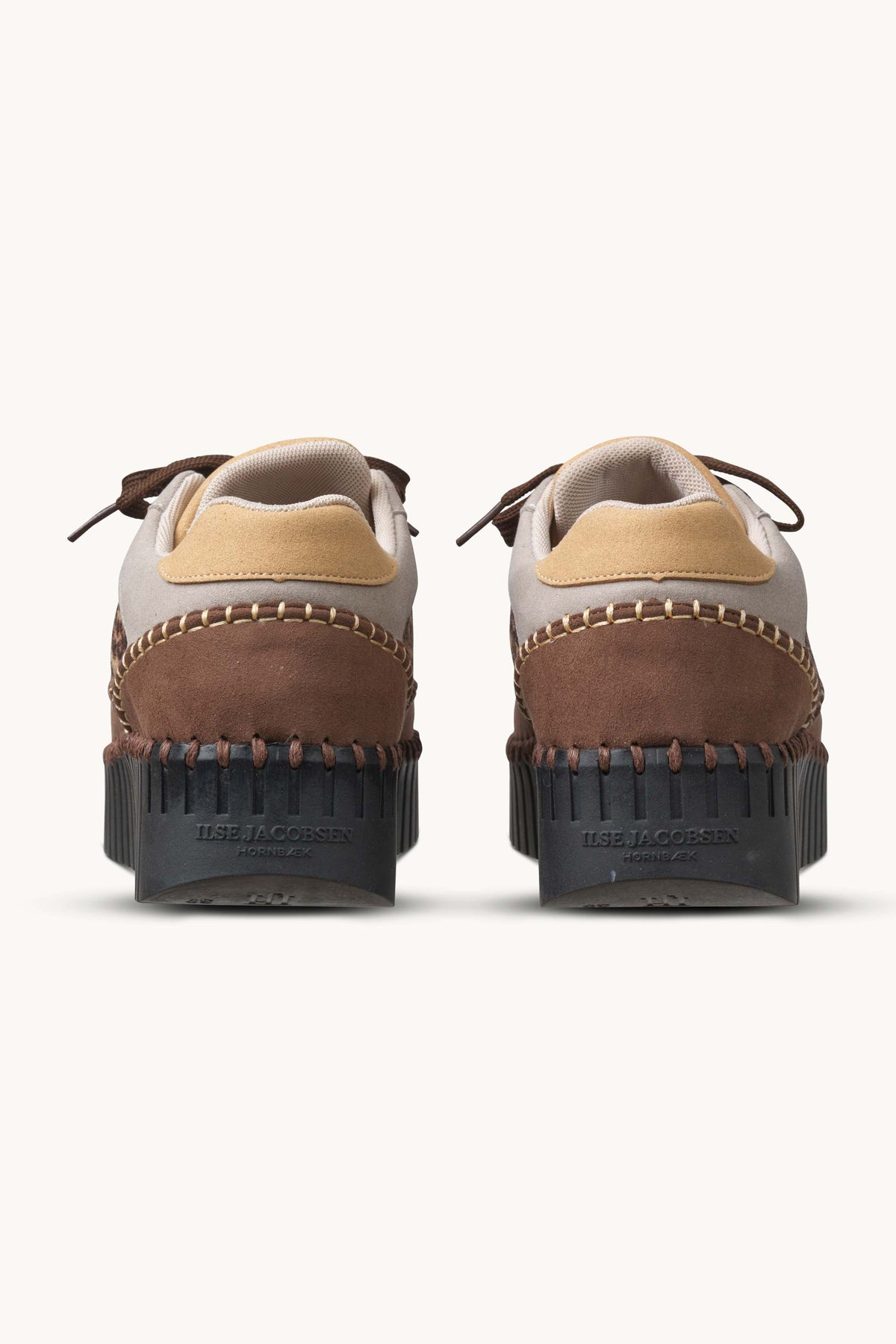 Tulip Sneakers - Brown Black