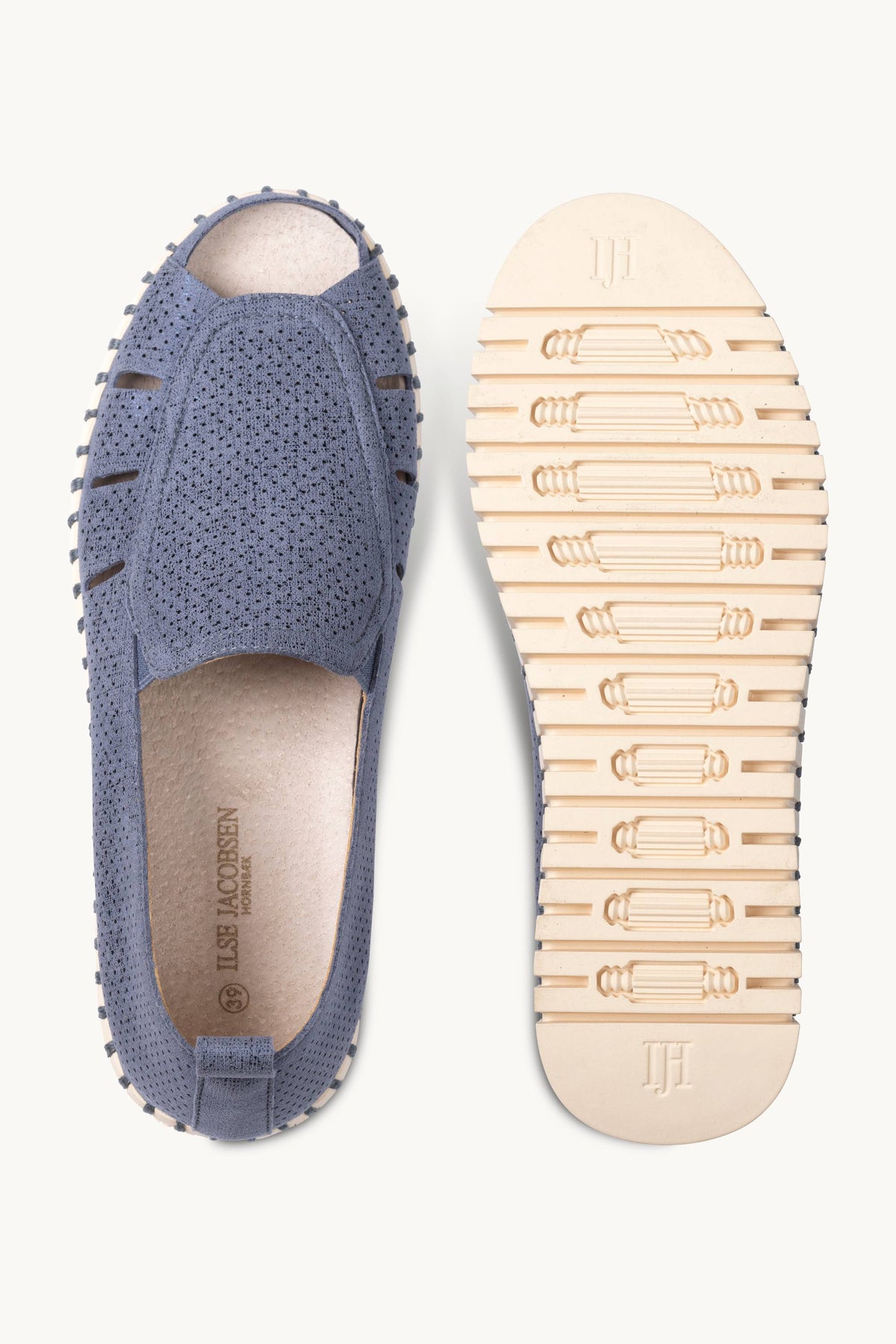 Tulip Sandal Glitter - Ombre Blue Pearled Ivory